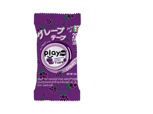 Playmore Jelly Tape Grape Flavor 21 g. Playmore Jelly Tape Grape Flavor 21 g.