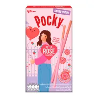 Glico Pocky Rose, Rose and Raspberry Flavor, 31 g. Glico Pocky Rose, Rose and Raspberry Flavor, 31 g.