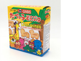 Ginbis Dream Animals Coconut Flavored Biscuit 50g 