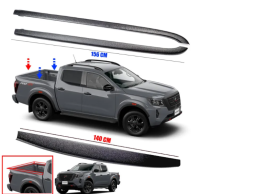 Nissan NAVARA PRO 4X 2021 Black 3 pieces