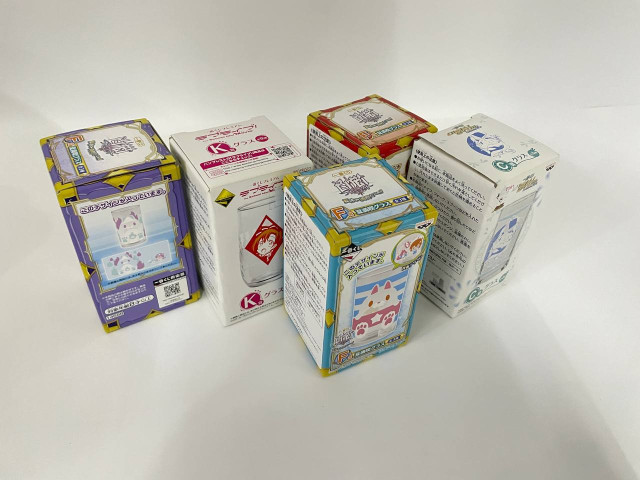 Set of anime glasses Set of anime glasses