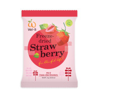 Set of 9  Wel-B Freeze-dried Strawberry 14g