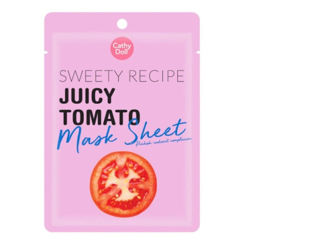 Cathy Doll Sweet Recipe Juicy Tomato Mask Sheet Cathy Doll Sweet Recipe Juicy Tomato Mask Sheet