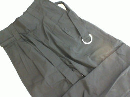 Black women's trousers with a belt Black women's trousers with a belt