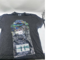 Set of 2 Black short-sleeved round neck T-shirt 