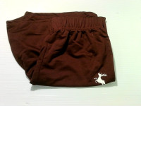 men's red short trousers