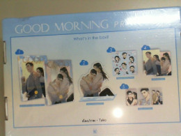 Gift set: box, Good morning, 2 books + stickers + acrylic stand + cards Gift set: box, Good morning, 2 books + stickers + acrylic stand + cards