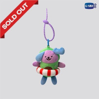 AVOCEAN ON THE WAVE DOLL KEYCHAIN