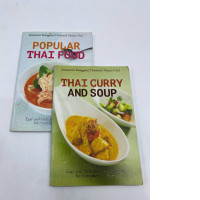 Set of 2 Thai cooking books