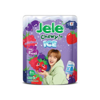 Set of 4 Jele/Jele Chewy Jelly Ice, mixed berry flavor
