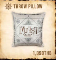 Khemjira The Series Throw Pillow Khemjira The Series Throw Pillow