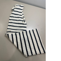 Women's black and white striped dress