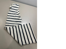 Women's black and white striped dress