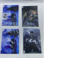 Set of 4  Metal Magazine Tian xu ning 