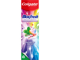 Set of 4 Colgate Max Fresh Toothpaste Rainbow Fresh With Mini Breath Hearts 100g Set of 4 Colgate Max Fresh Toothpaste Rainbow Fresh With Mini Breath Hearts 100g