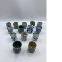 Set of 14 Glass, tall tea glass