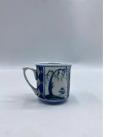 Glass, Japanese tea glass with handle