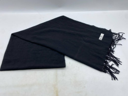 Black winter scarf