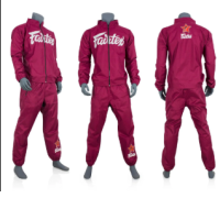 Vinyl Sweat Suit - Fairtex Thailand RED
