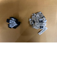 Set of clothes pads Set of clothes pads