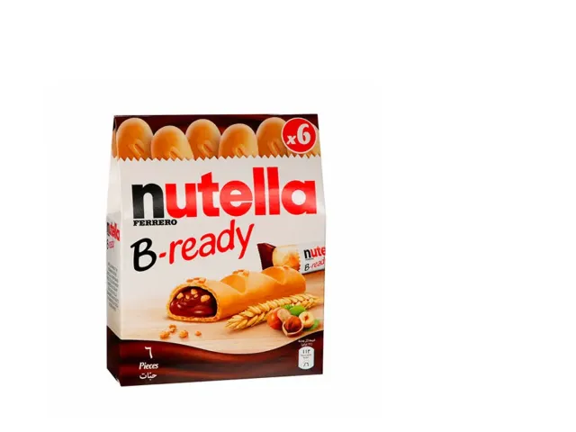 Ferrero Nutella B-ready Chocolate Hazenut Wafer 132G. Ferrero Nutella B-ready Chocolate Hazenut Wafer 132G.