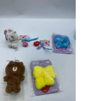 Set of 6 Keychain doll 