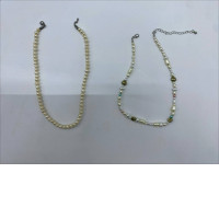 Set of 2 beaded necklace