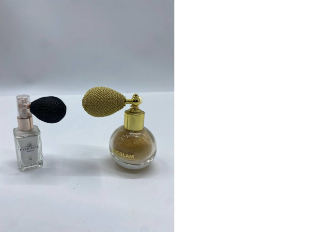 Set of 2 Gold and silver glitter powder body Set of 2 Gold and silver glitter powder body