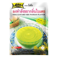 Set of 2 Lobo Pandan custard powder 120 g.
