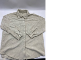 Mint green corduroy long-sleeved shirt