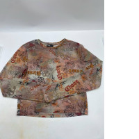 Women's long-sleeved round neck shirt