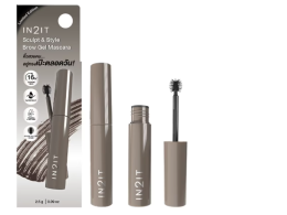 Set of 2 In2It Sculpt Style Brow Gel Mascara 2.5g. 11 Ash Brown