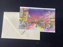 Postcards, souvenirs from Thailand