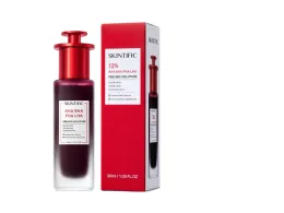 Set of 2 SKINTIFIC 12% (AHA BHA PHA LHA) Peeling Solution 30ml Set of 2 SKINTIFIC 12% (AHA BHA PHA LHA) Peeling Solution 30ml