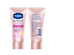 Set of 2 New Vaseline Dry Serum GlutaGlow Ampoule Deodorant Ultra Bright