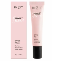 Set of  2 In2It Primer++ Glow SPF25 PA+++ Blurring Radiant Glow Urban Shield 15g.