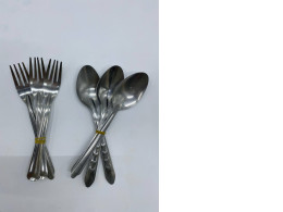 Set of 3 Stainless steel spoon and fork Set of 3 Stainless steel spoon and fork