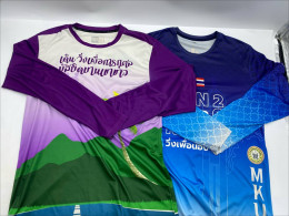 Set of 2 Men's long-sleeved round neck shirt