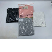 Set of 4 Women's short-sleeved round neck shirt 