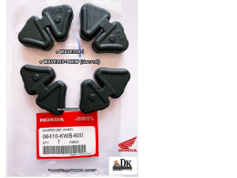 Set of 3 Tires surge proof (100% genuine zero) for wave110i, WAVE125i, WAVE125-I NEW Whale, LED (06410-KWB-600) DK MOTORBIKE / DK motorbike