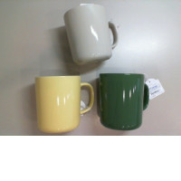 Set of 3 ceramic mugs