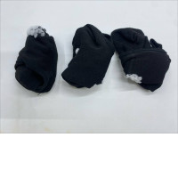 Set of 3 black socks