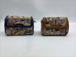 Set of 2 Small Bear Jacquard Shoulder Bag
