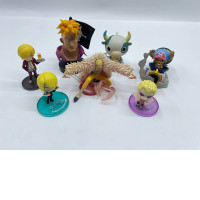 Set of coin-sized japanese figures Set of coin-sized japanese figures