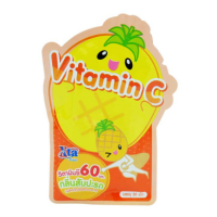 eXta Vitamin C dietary supplement 60 mg. Pineapple flavor 20 tablets