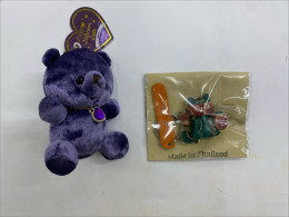 Set of 2 Teddy bear and cat doll keychains Set of 2 Teddy bear and cat doll keychains