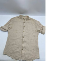 HIGHLANDER loose fit Chinese collar shirt