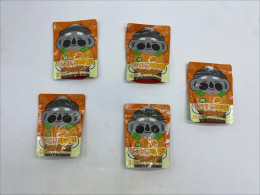 Set of 5  Jeju Hallabong Jelly, a Korean fruit snack. 