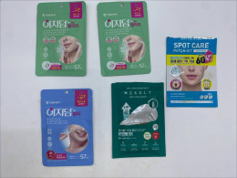 Set of 5 Korean facial mask sheets Set of 5 Korean facial mask sheets