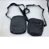 Set 2 Men's black shoulder bag 